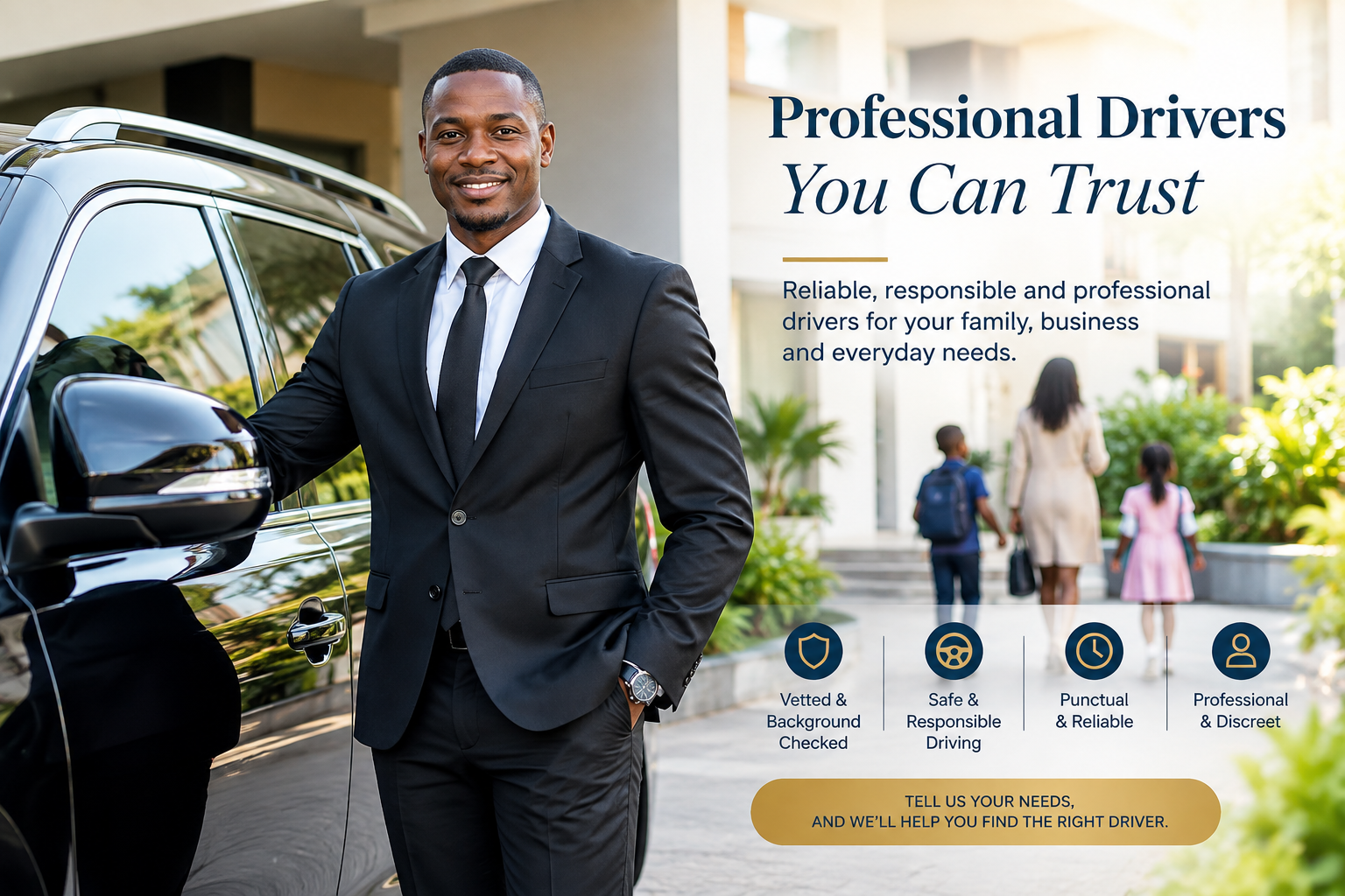 Reliable Drivers, Matched to Your Needs